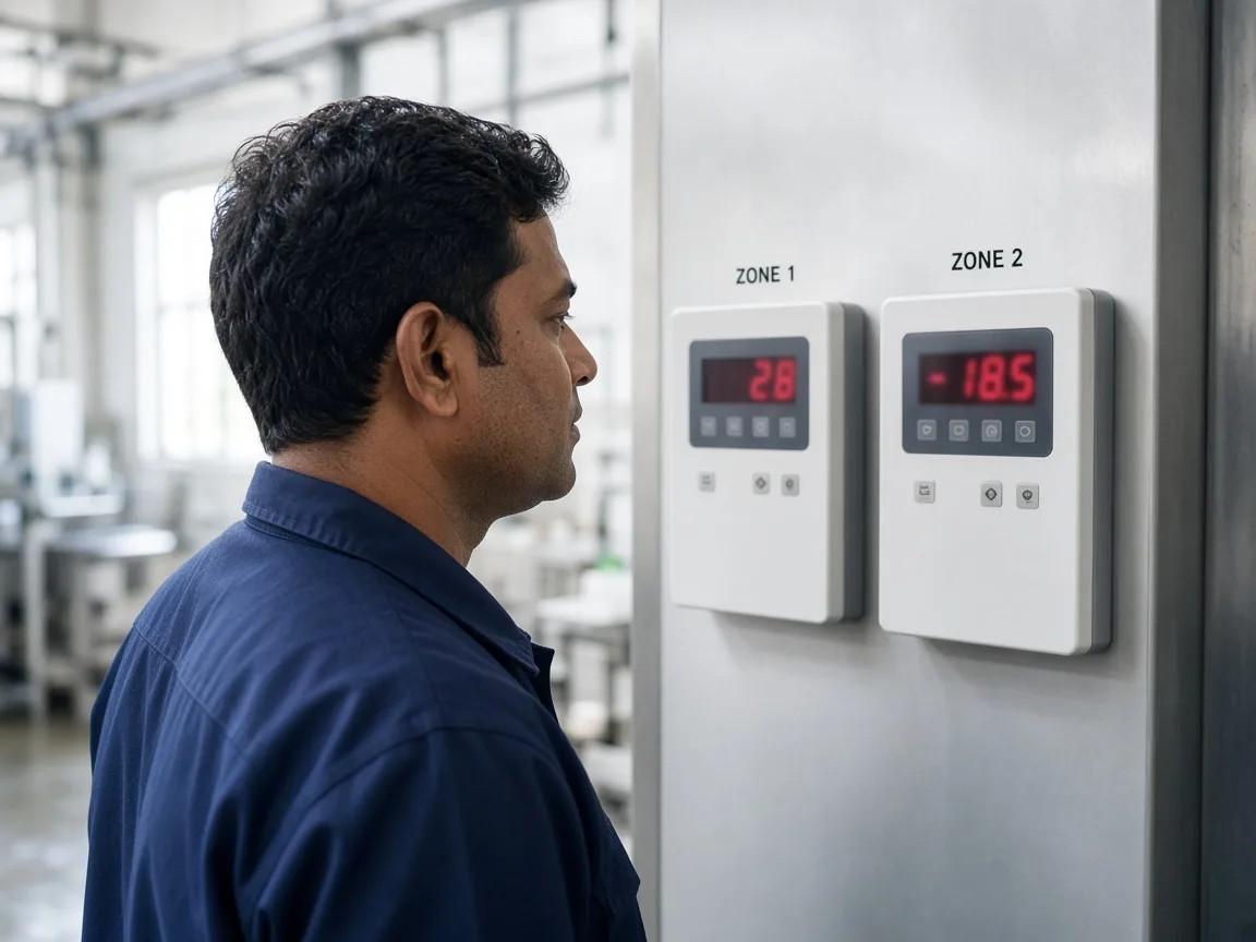 Controls for separate temperature sensitive zones in India
