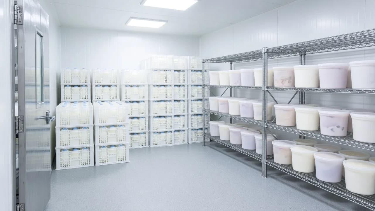 Dairy cold room