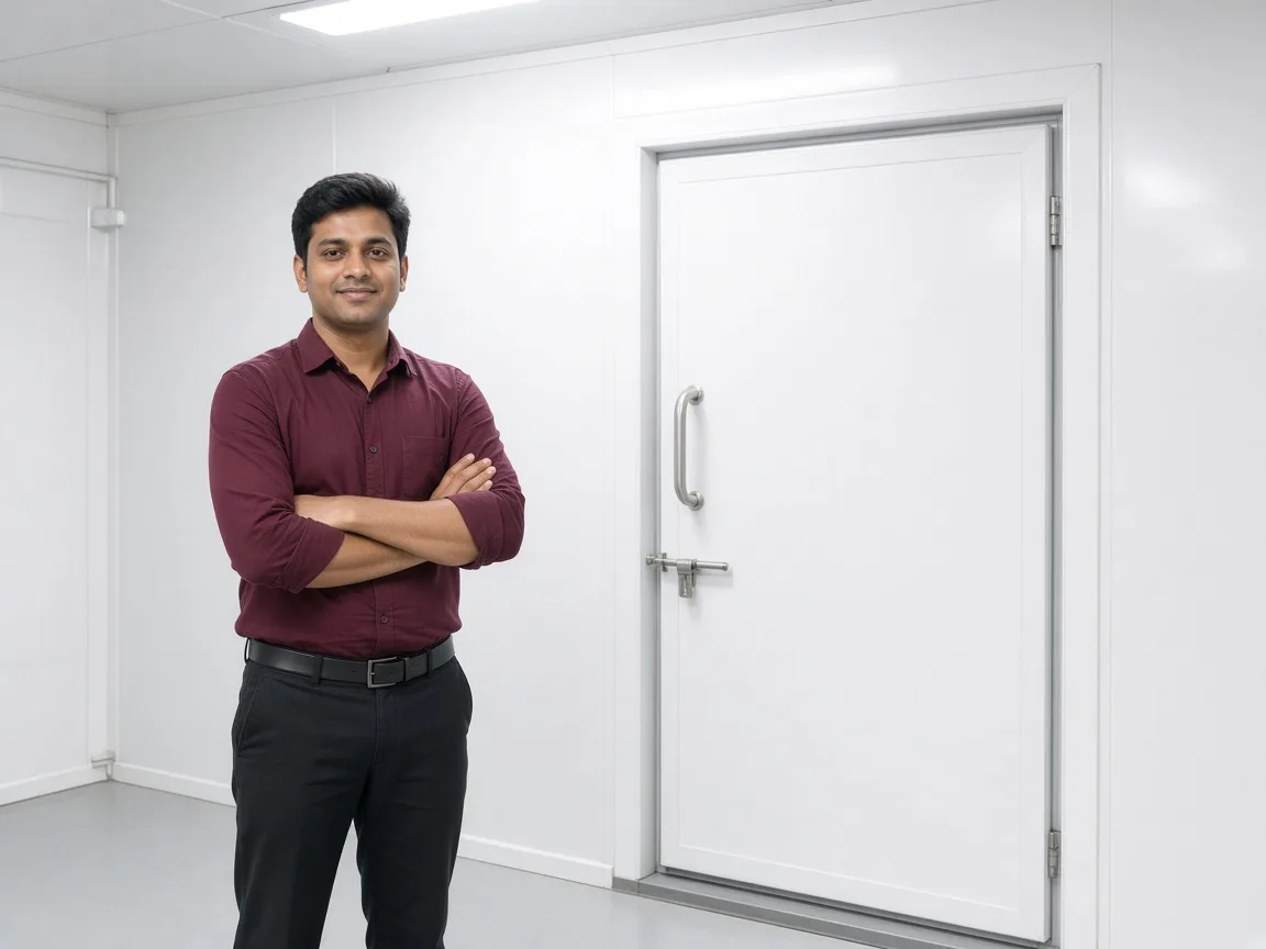 Newer cold room accessories in an Indian plant